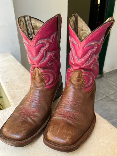 BOTA TEXANA COURO LEGÍTIMO