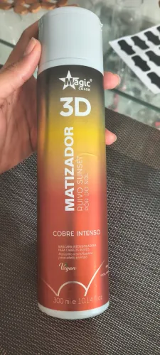 Matizador Magic Color 3D Ruivo Sunset Pôr do Sol (Cobre Intenso) - 300ml