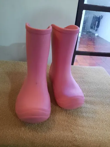 bota galocha grandene disney friends rosa 27/28
