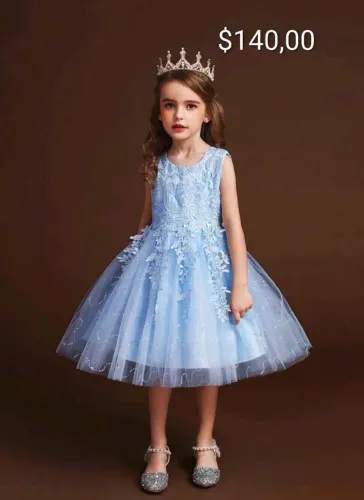 Vestido de festa infantil 