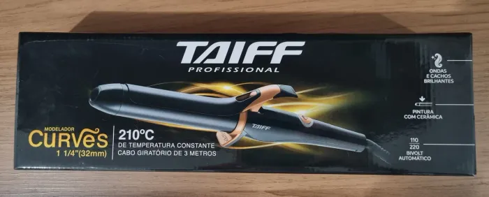 Modelador de cachos de barril Taiff Curves 3.2cm de diâmetro