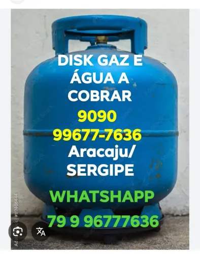 GAZ E ÁGUA, ARACAJU, SOCORRO
