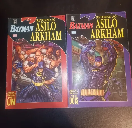 BATMAN - Retorno ao Asilo Arkham ( Minissérie 2 edições)