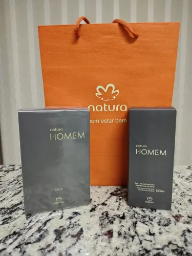Kit Desodorante Colônia Homem + Deo Desodorante Spray 100ml Natura