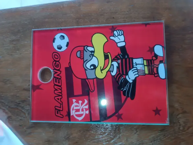 Tábua de vidro personalizada 
