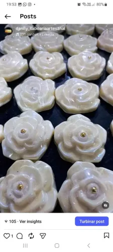 Lembrancinhas Sabonetes Flores 