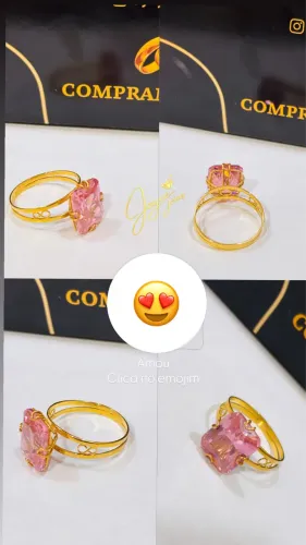 Anel de ouro 18k