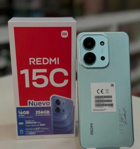 Celular Top - Último lançamento - Redmi 15C - 128Gb -Camera boa bateria boa -.Verde