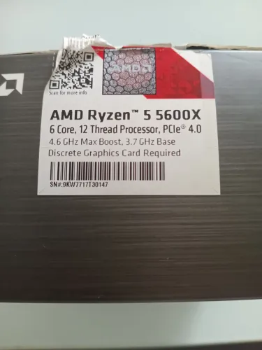 Ryzen 5 5600x 6 núcleos