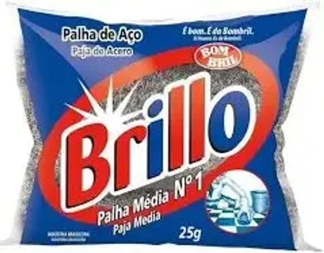 Palha AÇO bombril n°1