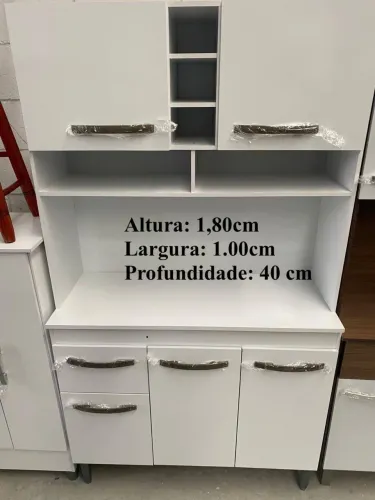 Armário de mantimentos - entregamos 