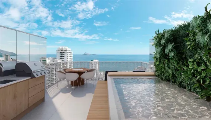 Cobertura em Ipanema 143 m2 3 quartos suites em Ipanema - Rio de Janeiro - RJ