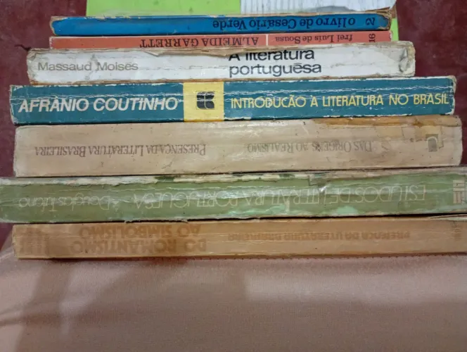 LIVROS DE ESTUDO LITERÁRIOS (LITERATURA BRASILEIRA E PORTUGUESA)