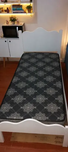 Cama Ifantil 100% MDF + Colchão 88cm x 188cm x 12cm