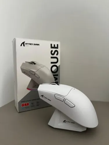 Mouse ATTACK SHARK sem fio | Jogos | Fps | Novo