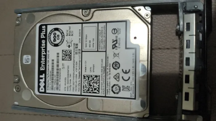 HD sas Dell Enterprise performance 10k 900gb