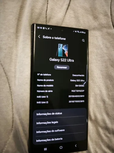 Samsung S22 Ultra.