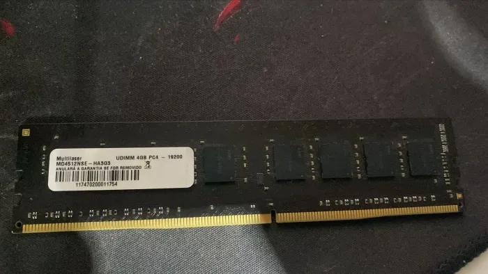 Memórias ddr4 4gb 2400