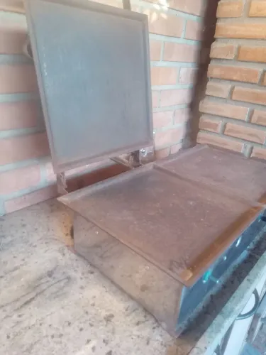 Chapa de hambúrguer profissional 