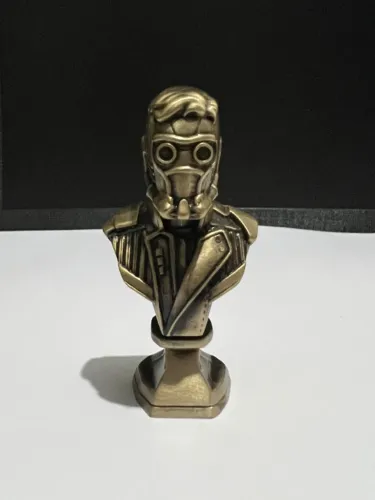 Busto De Metal Senhor Das Estrelas/Peter Quill- Omelete Box (Guardiões da Galáxia)