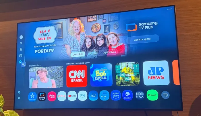 Televisão Samsung Crystal UHD 
