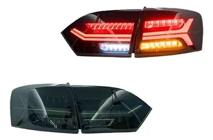 Lanterna full led estilo Audi p/ Jetta MK6 (2011-2014)