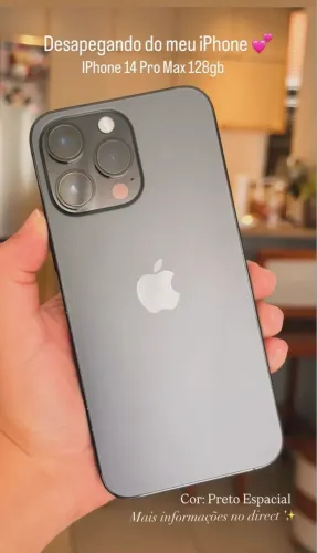 iPhone 14 Pro Max 128gb único dono