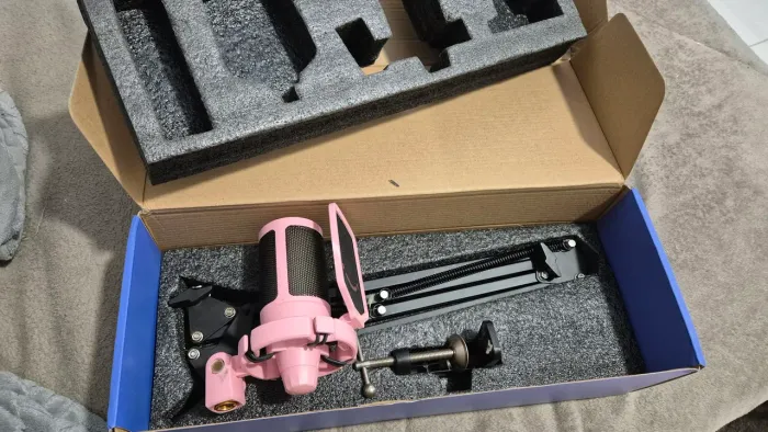 Microfone fifine rosa gamer a6t