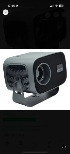 Projetor Dub Home Cinema 3800 Lumens Premium Edition Preto 1