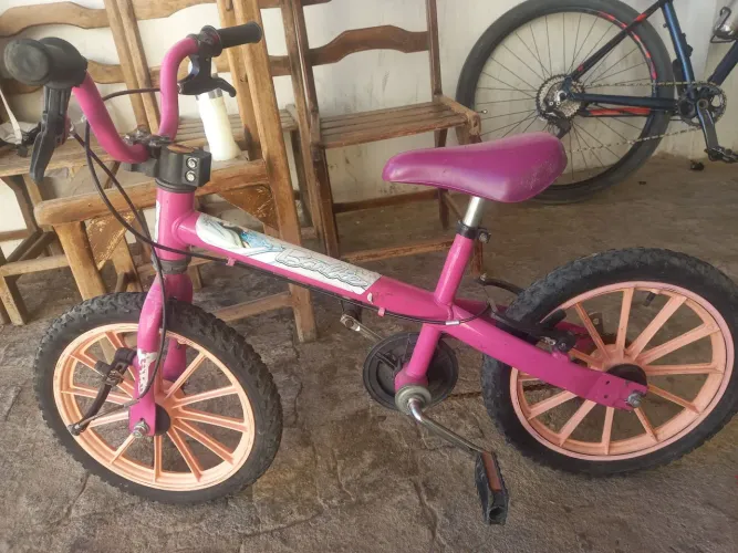 Bicicleta infantil feminina