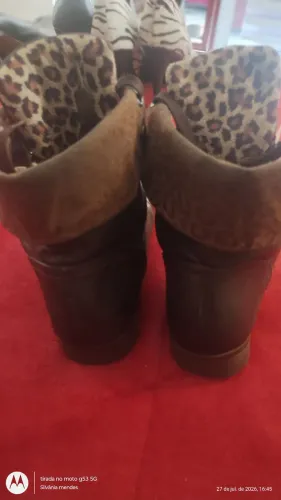 Bota cano curto 