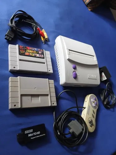 Super nintendo baby + everdrive