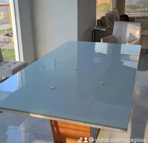 Mesa de vidro mega glass 