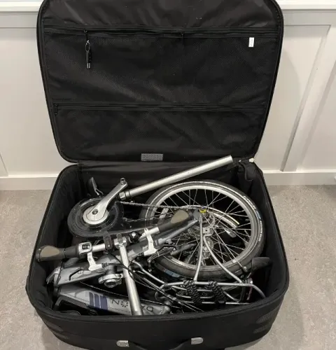Mala XL para bicicletas dobráveis (folding bikes) modelo DAHON Airport. Case protetor.