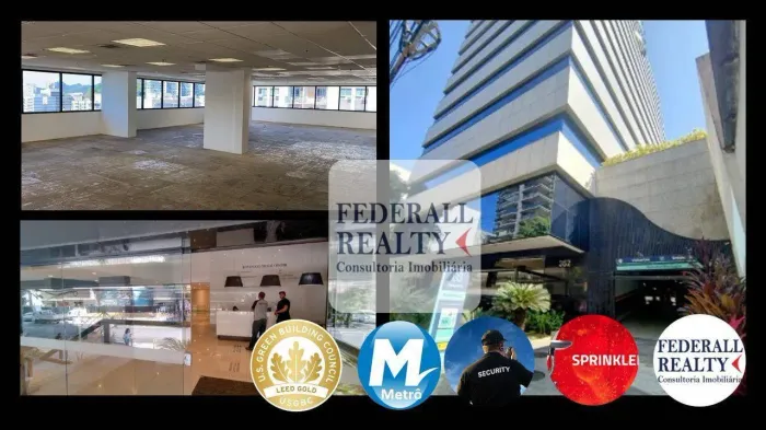 Aluguel de conjuntos comerciais em Botafogo, Rio de Janeiro.