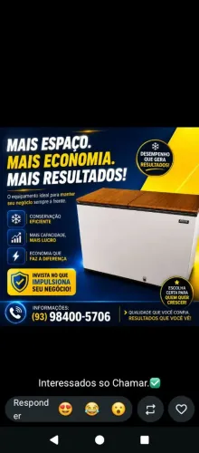 Vendo freezer no valor de 2.500
