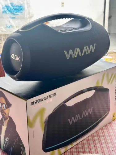 BOOMBOX do ALOK nova Na Caixa - Passo cartão 