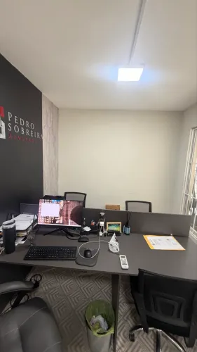 Mesa Escritório - Estação de Trabalho - Ilha 4 posições