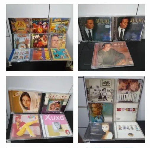 CDs anos 90 originais