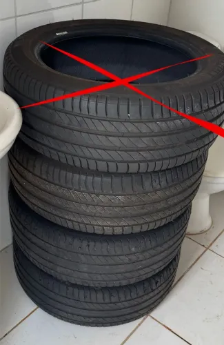 3x Pneus Michelin Primacy 4 215/50 R17
