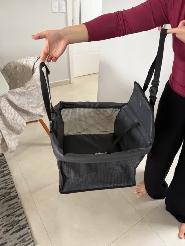 Cadeirinha Assento Pet Carro Para Cachorro Gatos Até 15kg