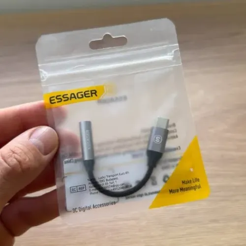 Adaptador USB-C para P2 3,5mm Reforçado Essager