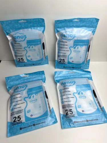 Sacos para armazenar leite materno LACRADOS