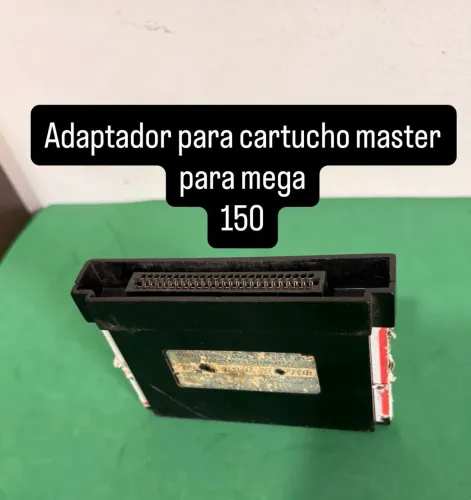 Adaptador cartucho master system para mega drive