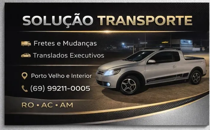 Frete é chofer de luxo