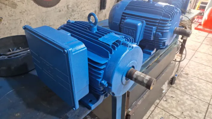 Motor  weg 7,5 cv monofasico 