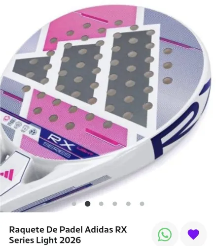 Vendo Raquete de Padel - Adidas