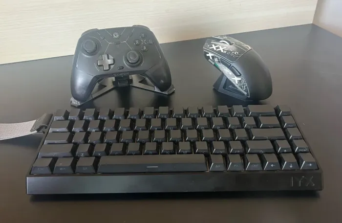 KIT GAMER COMPLETO - TECLADO MAGNÉTICO + MOUSE SEM FIO + CONTROLE GAMESIR