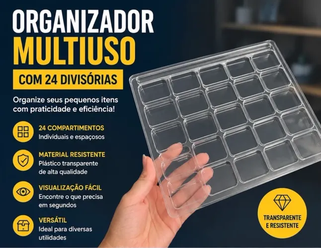 Expositor de Acrílico Multiuso