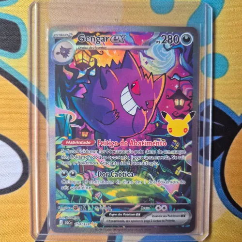 Cartas pokémon - Gengar 30 anos 